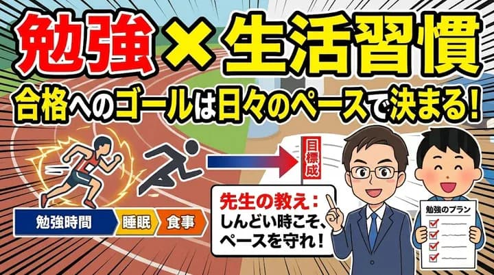 【成績アップの秘訣】勉強は継続がすべて!生活習慣と努力の大切さを解説
