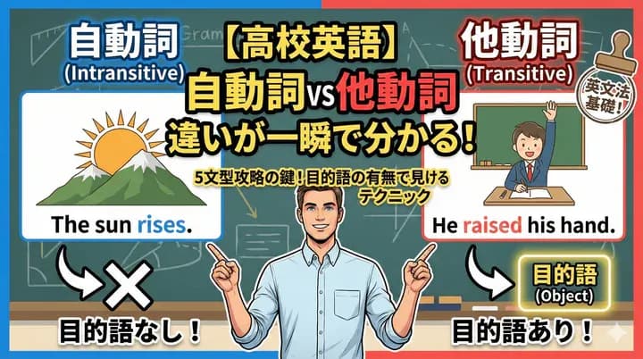 自動詞と他動詞の違い