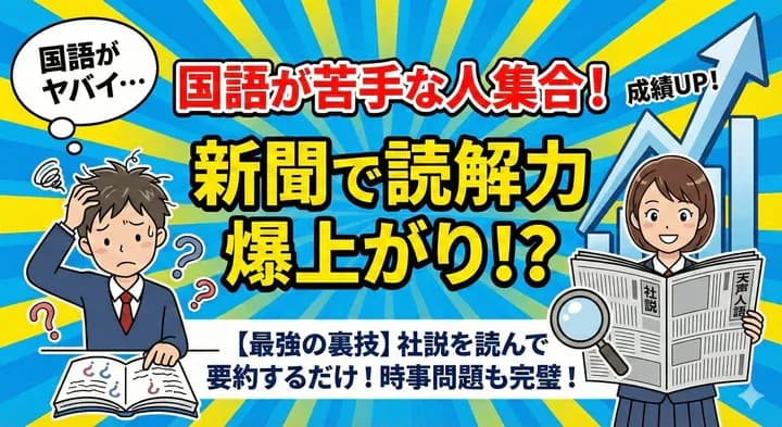 新聞を読む