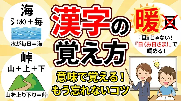 漢字の覚え方