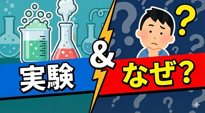 「実験」&「なぜ?」
