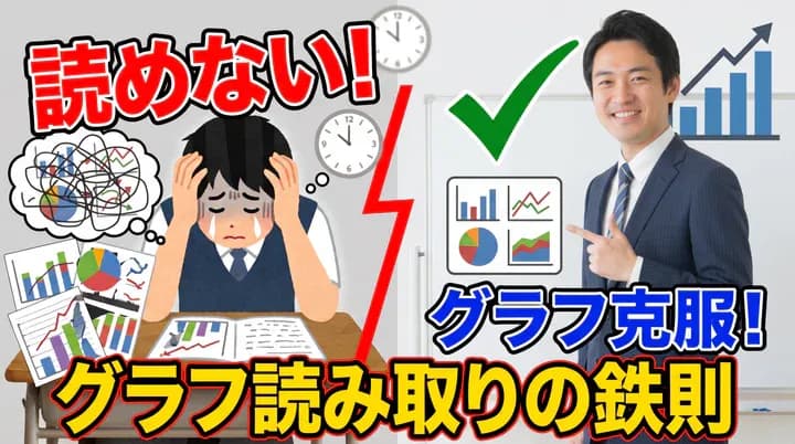 【中学生の社会】グラフの読み取り方・コツ!地理の資料問題を解く方法