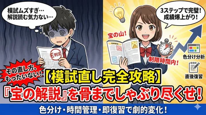模試の直し方