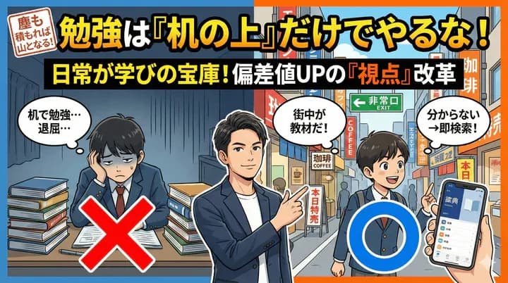 視点をかえた勉強方法