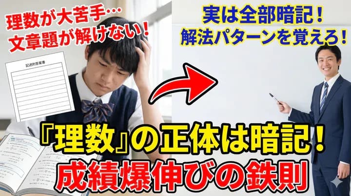 【暗記が苦手な人必見】成績アップにつながる効率的な暗記法と勉強のコツ