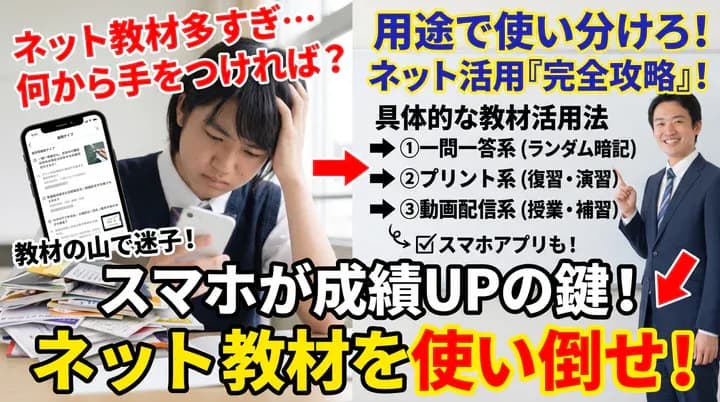 勉強にネットを活用しよう!無料の学習サイト・動画・教材を効果的に使う方法