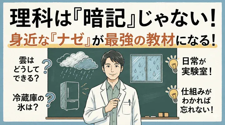 理科を通して暗記を知る