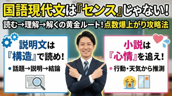 国語の文章問題を攻略