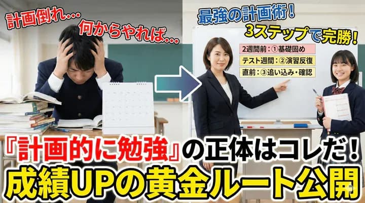 勉強の計画の立て方