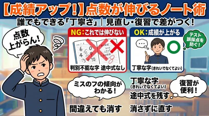 勉強ができる人のノートの使い方!見やすく復習しやすいノートの書き方