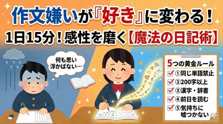 作文好きになろう!